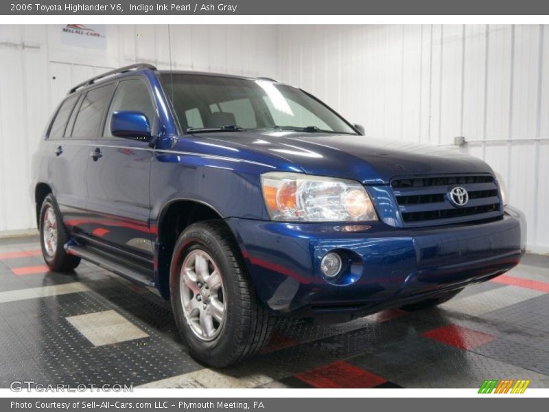 Indigo Ink Pearl / Ash Gray 2006 Toyota Highlander V6
