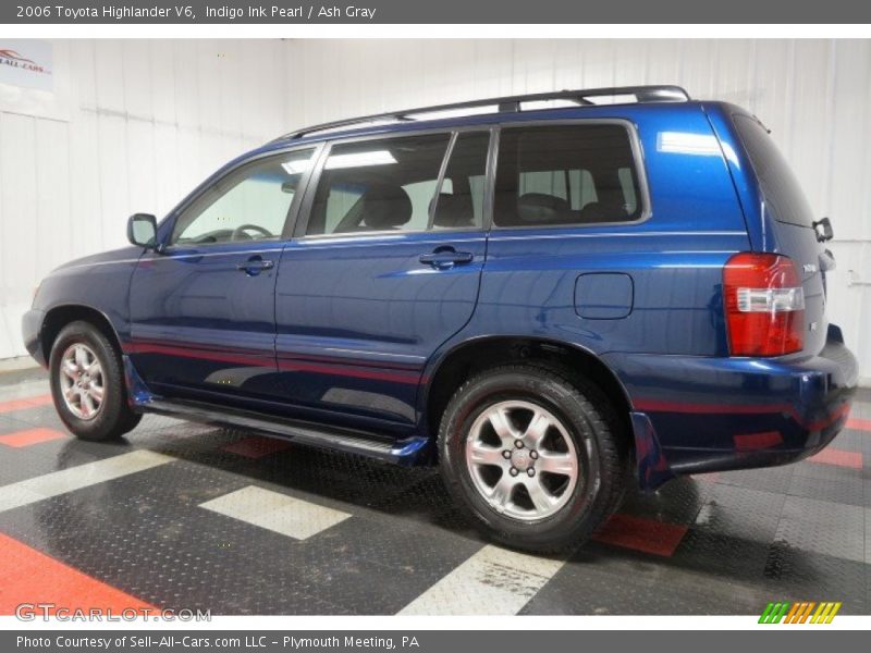 Indigo Ink Pearl / Ash Gray 2006 Toyota Highlander V6