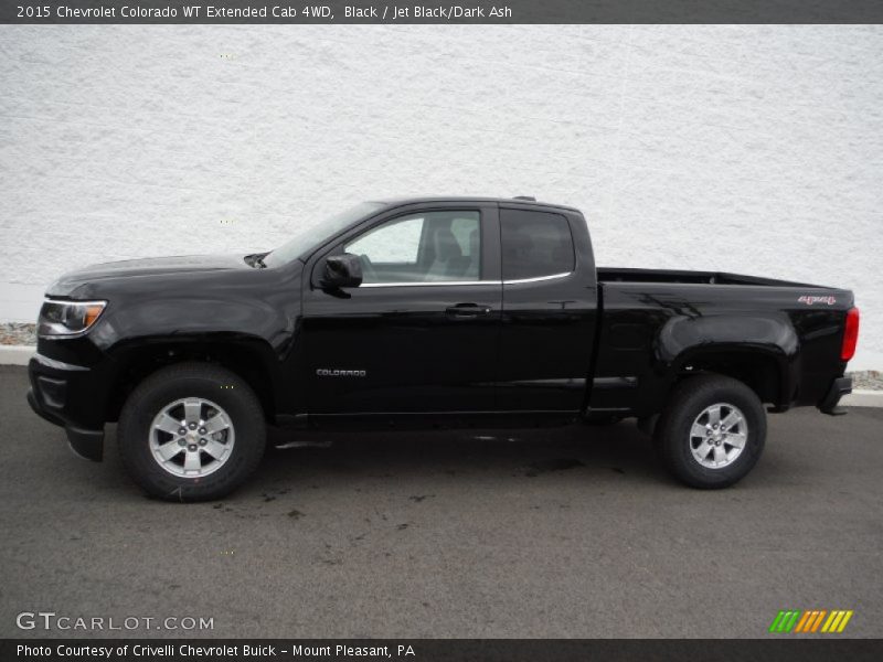  2015 Colorado WT Extended Cab 4WD Black