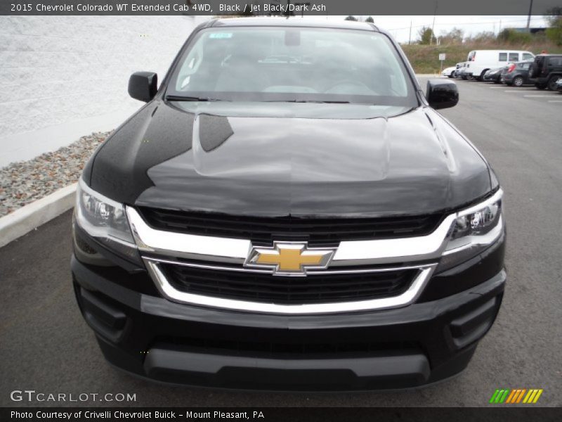 Black / Jet Black/Dark Ash 2015 Chevrolet Colorado WT Extended Cab 4WD