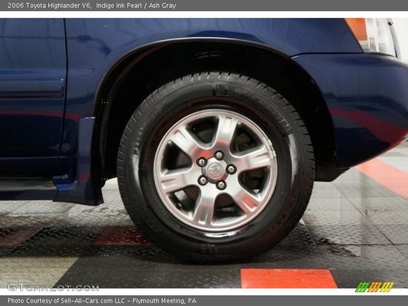 Indigo Ink Pearl / Ash Gray 2006 Toyota Highlander V6