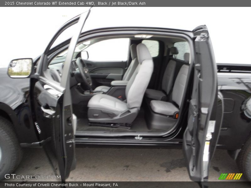 Black / Jet Black/Dark Ash 2015 Chevrolet Colorado WT Extended Cab 4WD