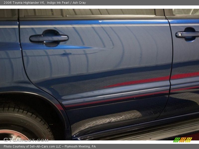 Indigo Ink Pearl / Ash Gray 2006 Toyota Highlander V6