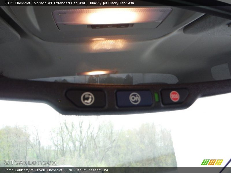 Black / Jet Black/Dark Ash 2015 Chevrolet Colorado WT Extended Cab 4WD