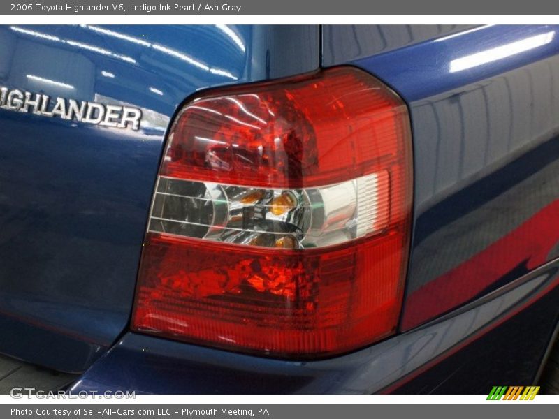 Indigo Ink Pearl / Ash Gray 2006 Toyota Highlander V6