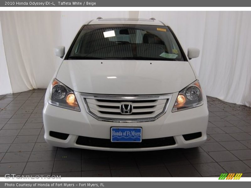 Taffeta White / Beige 2010 Honda Odyssey EX-L
