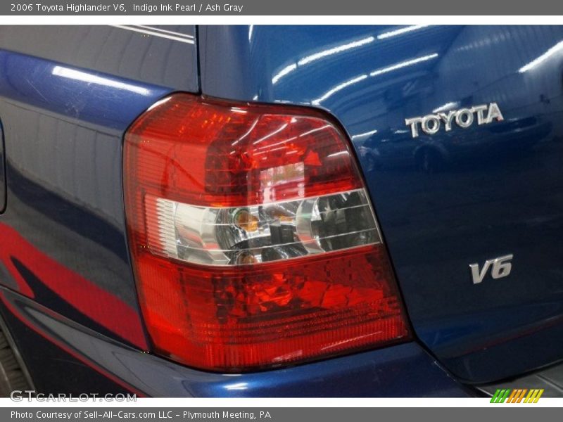 Indigo Ink Pearl / Ash Gray 2006 Toyota Highlander V6