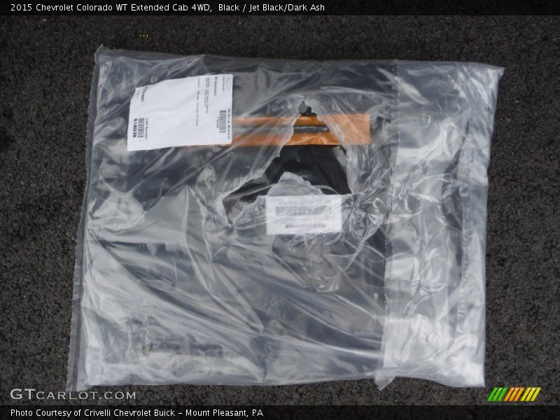 Black / Jet Black/Dark Ash 2015 Chevrolet Colorado WT Extended Cab 4WD