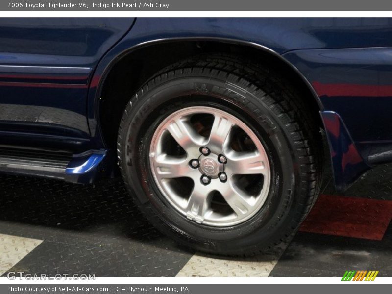 Indigo Ink Pearl / Ash Gray 2006 Toyota Highlander V6