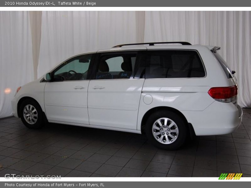 Taffeta White / Beige 2010 Honda Odyssey EX-L