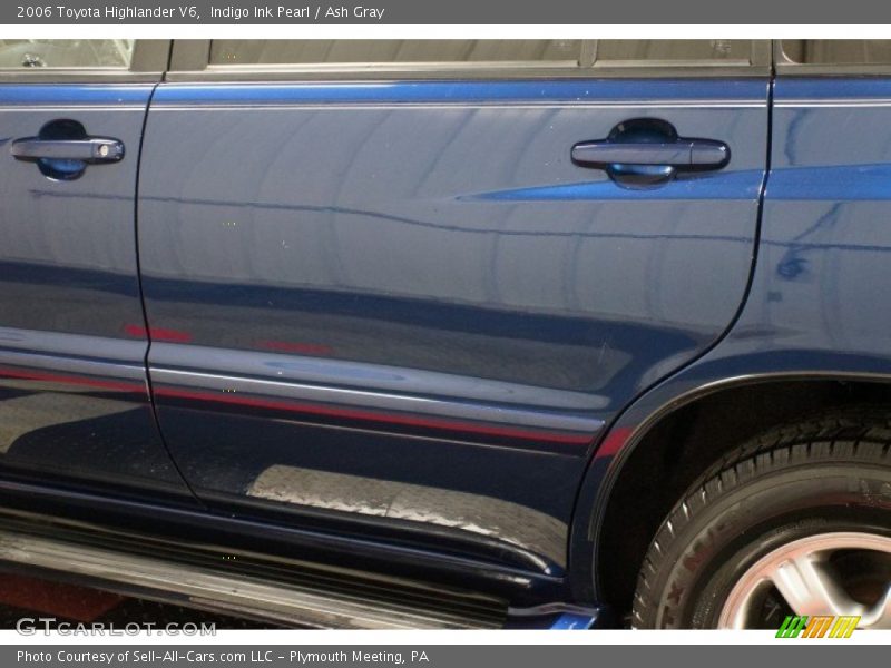 Indigo Ink Pearl / Ash Gray 2006 Toyota Highlander V6