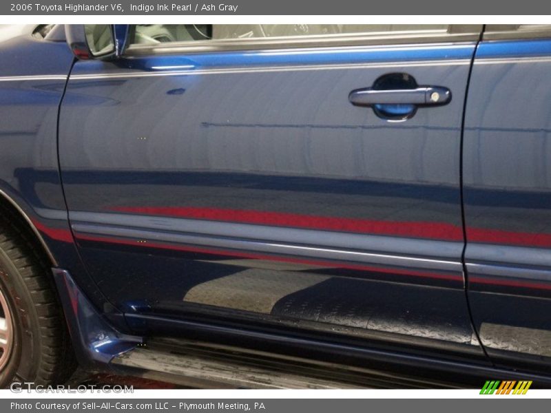 Indigo Ink Pearl / Ash Gray 2006 Toyota Highlander V6