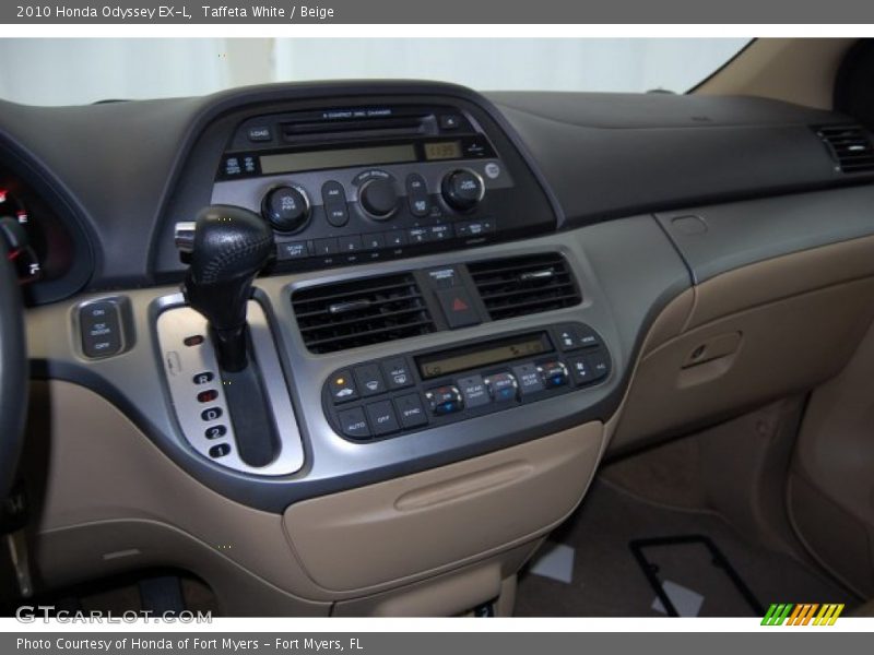 Taffeta White / Beige 2010 Honda Odyssey EX-L