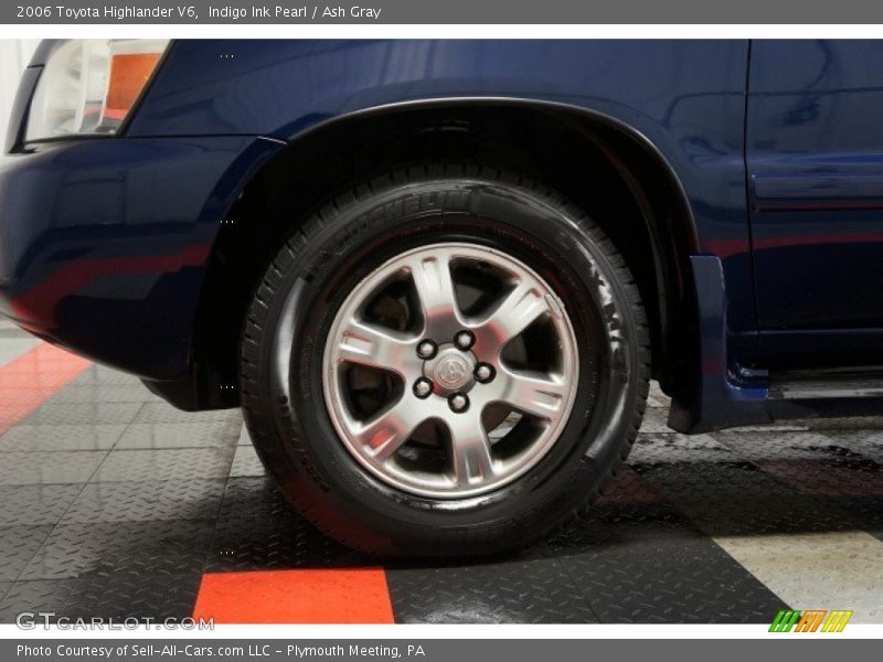 Indigo Ink Pearl / Ash Gray 2006 Toyota Highlander V6