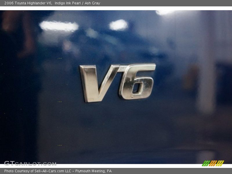 Indigo Ink Pearl / Ash Gray 2006 Toyota Highlander V6