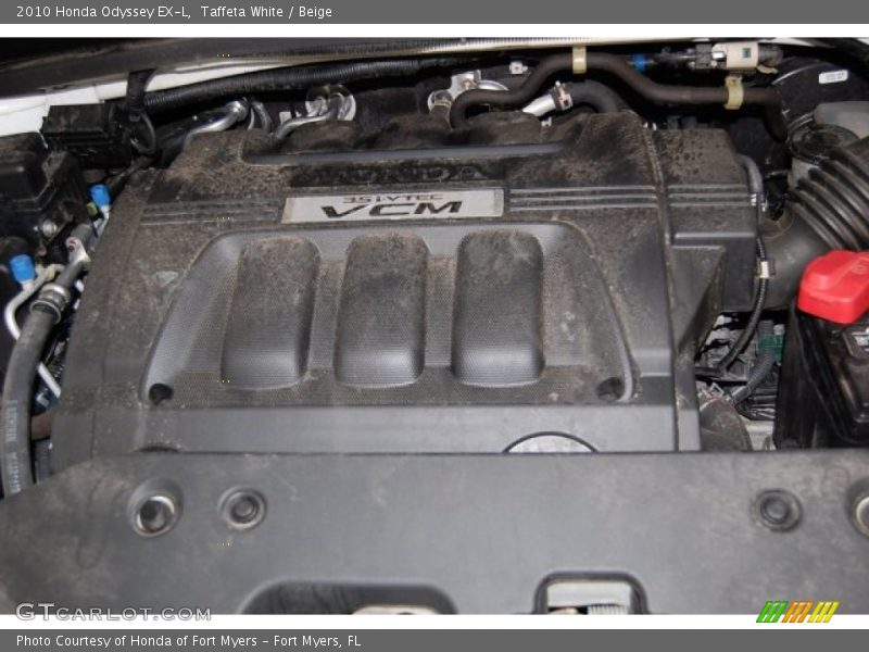 Taffeta White / Beige 2010 Honda Odyssey EX-L