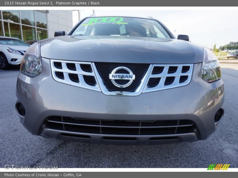Platinum Graphite / Black 2015 Nissan Rogue Select S