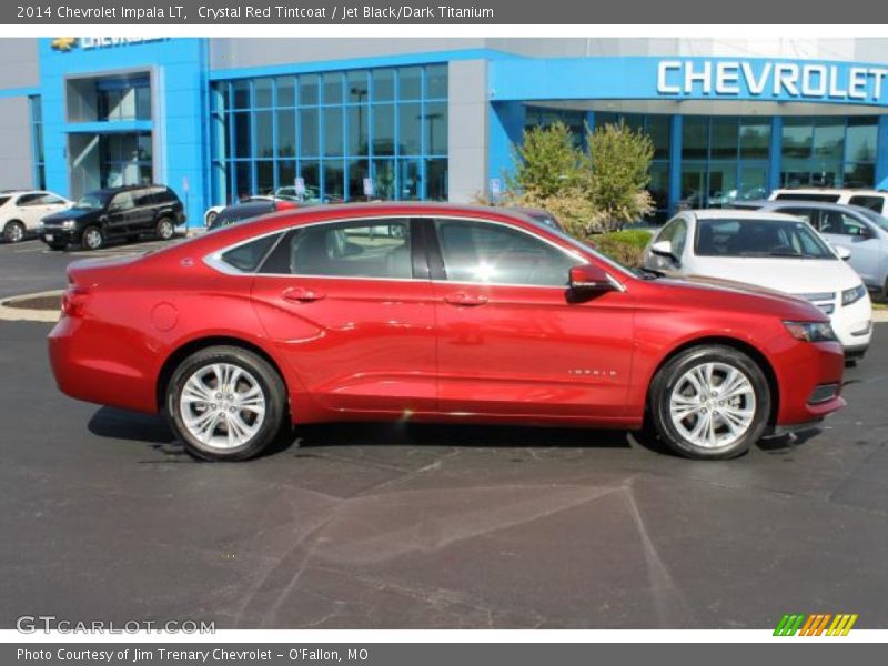 Crystal Red Tintcoat / Jet Black/Dark Titanium 2014 Chevrolet Impala LT