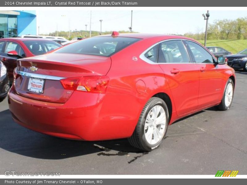 Crystal Red Tintcoat / Jet Black/Dark Titanium 2014 Chevrolet Impala LT