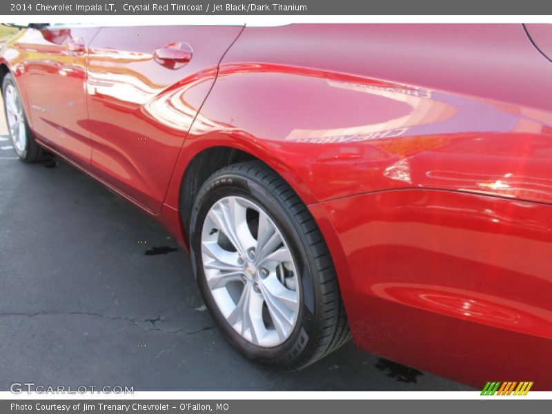 Crystal Red Tintcoat / Jet Black/Dark Titanium 2014 Chevrolet Impala LT