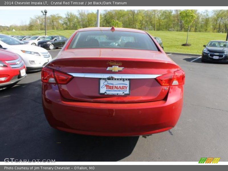 Crystal Red Tintcoat / Jet Black/Dark Titanium 2014 Chevrolet Impala LT