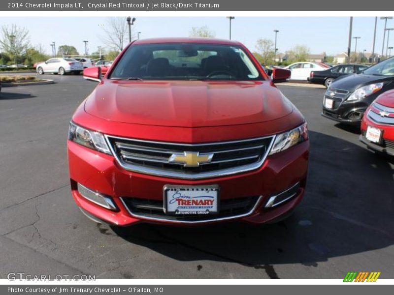 Crystal Red Tintcoat / Jet Black/Dark Titanium 2014 Chevrolet Impala LT