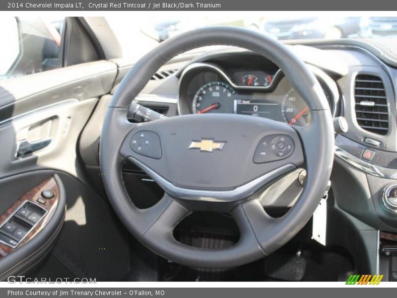 Crystal Red Tintcoat / Jet Black/Dark Titanium 2014 Chevrolet Impala LT