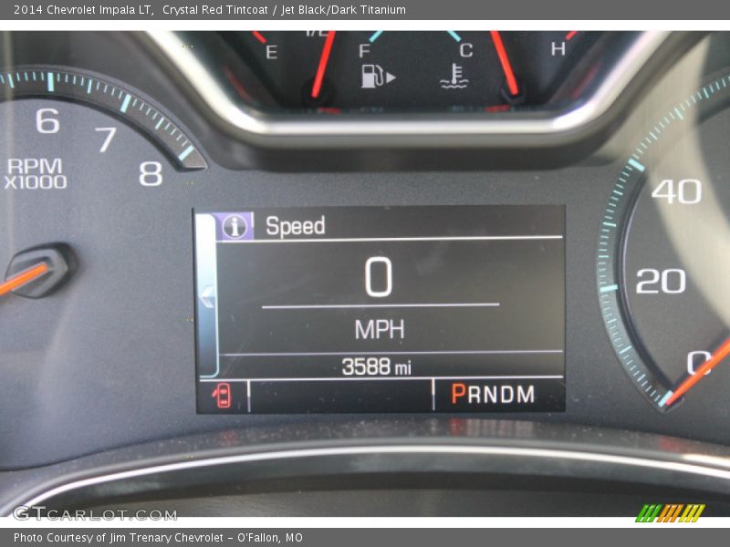Crystal Red Tintcoat / Jet Black/Dark Titanium 2014 Chevrolet Impala LT