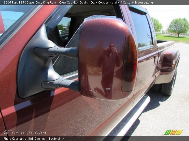 Dark Copper Metallic / Castano Brown Leather 2006 Ford F350 Super Duty King Ranch Crew Cab 4x4 Dually