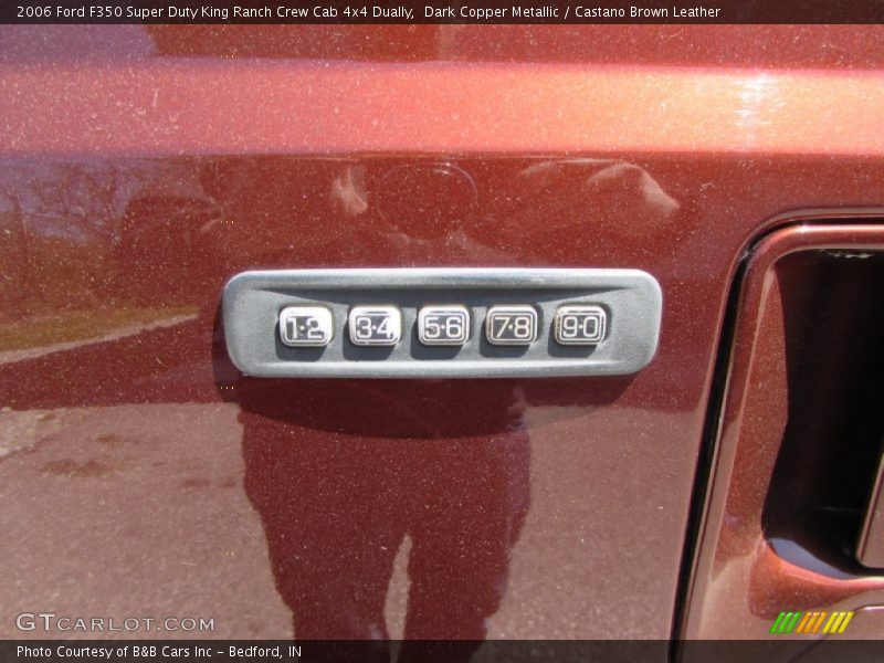 Dark Copper Metallic / Castano Brown Leather 2006 Ford F350 Super Duty King Ranch Crew Cab 4x4 Dually