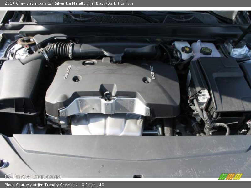 Silver Ice Metallic / Jet Black/Dark Titanium 2014 Chevrolet Impala LS
