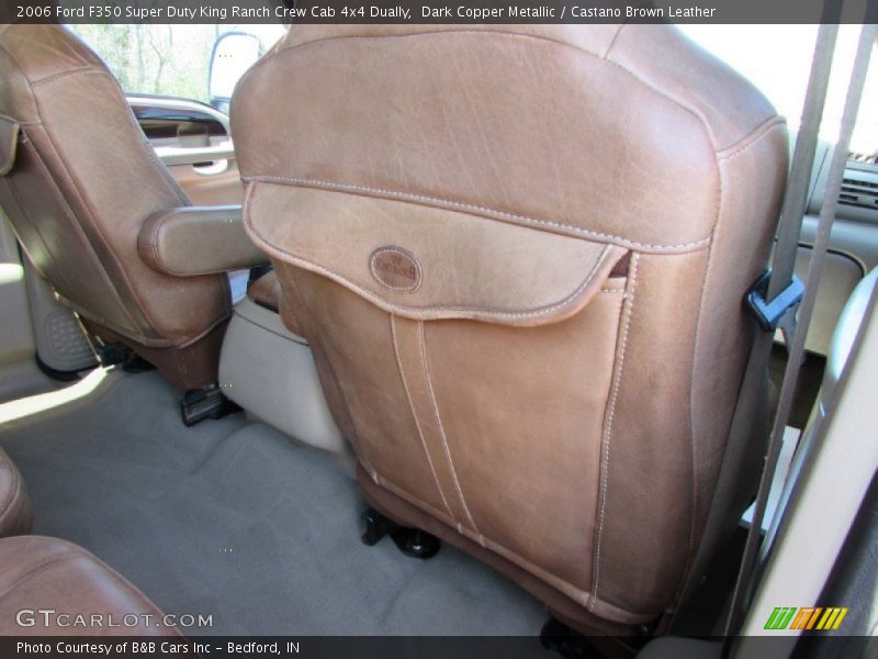 Dark Copper Metallic / Castano Brown Leather 2006 Ford F350 Super Duty King Ranch Crew Cab 4x4 Dually