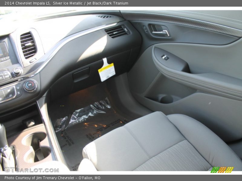 Silver Ice Metallic / Jet Black/Dark Titanium 2014 Chevrolet Impala LS