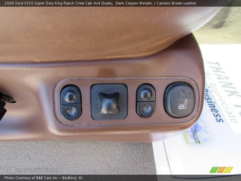 Dark Copper Metallic / Castano Brown Leather 2006 Ford F350 Super Duty King Ranch Crew Cab 4x4 Dually