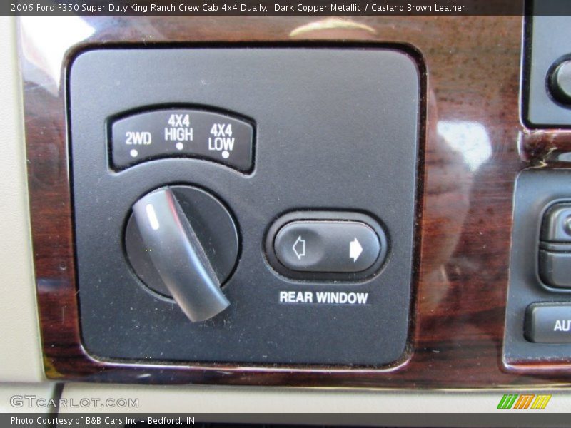 Dark Copper Metallic / Castano Brown Leather 2006 Ford F350 Super Duty King Ranch Crew Cab 4x4 Dually