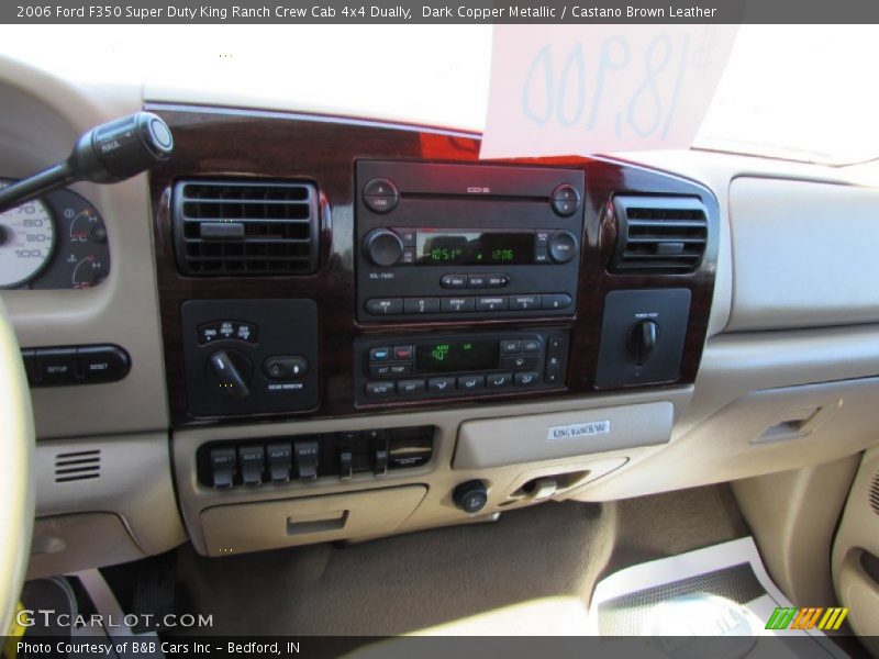 Dark Copper Metallic / Castano Brown Leather 2006 Ford F350 Super Duty King Ranch Crew Cab 4x4 Dually