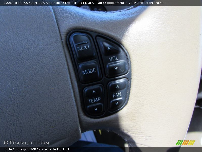 Dark Copper Metallic / Castano Brown Leather 2006 Ford F350 Super Duty King Ranch Crew Cab 4x4 Dually