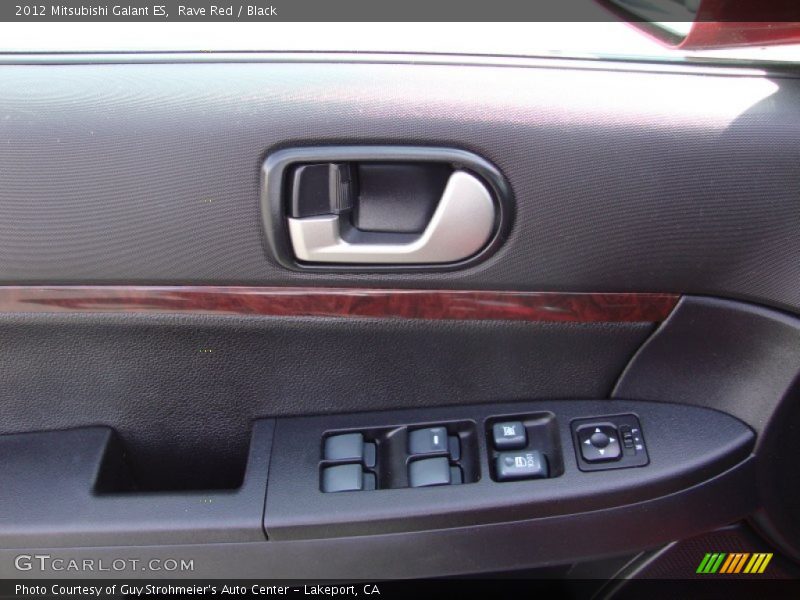 Rave Red / Black 2012 Mitsubishi Galant ES