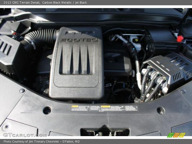 Carbon Black Metallic / Jet Black 2013 GMC Terrain Denali