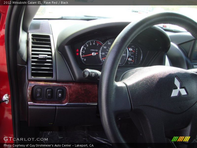 Rave Red / Black 2012 Mitsubishi Galant ES