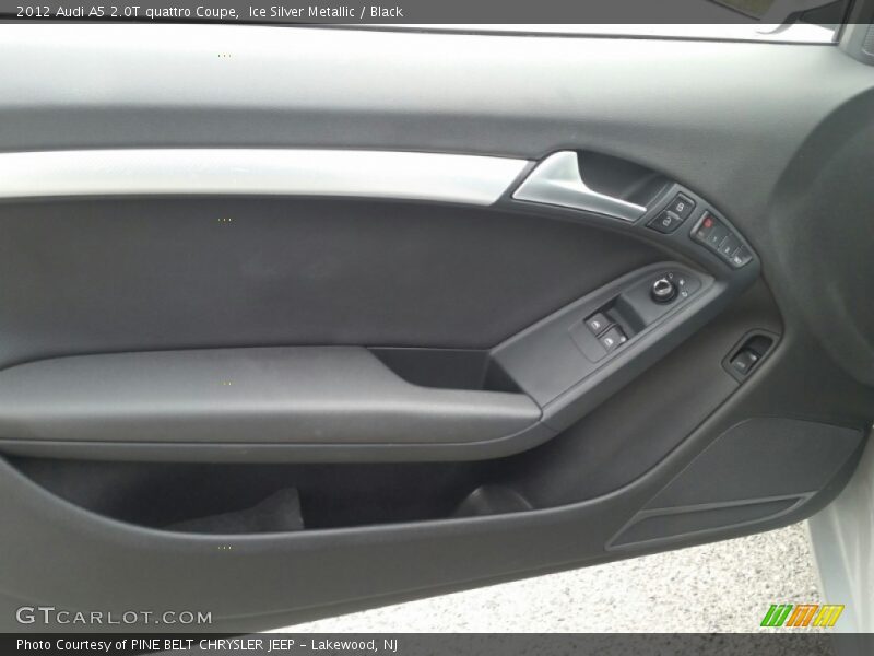 Ice Silver Metallic / Black 2012 Audi A5 2.0T quattro Coupe