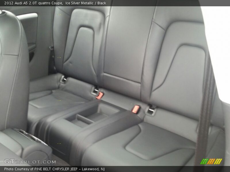 Ice Silver Metallic / Black 2012 Audi A5 2.0T quattro Coupe