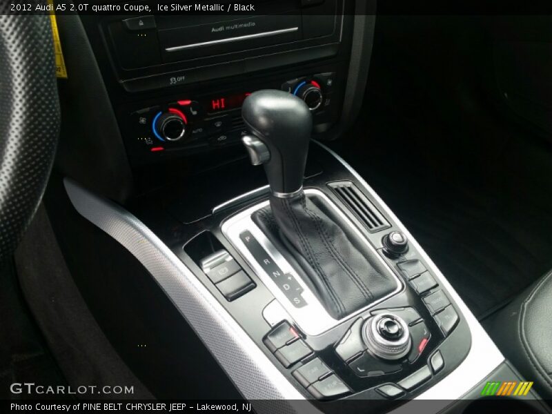 Ice Silver Metallic / Black 2012 Audi A5 2.0T quattro Coupe
