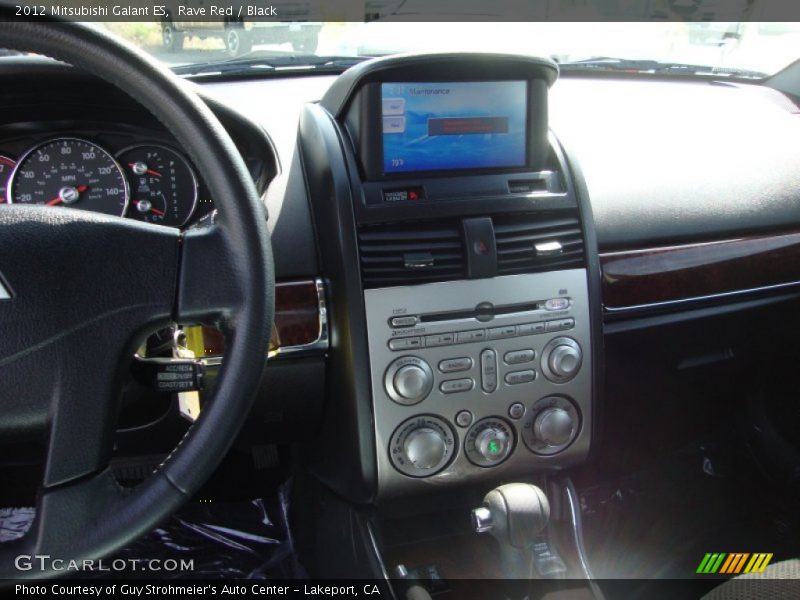 Rave Red / Black 2012 Mitsubishi Galant ES