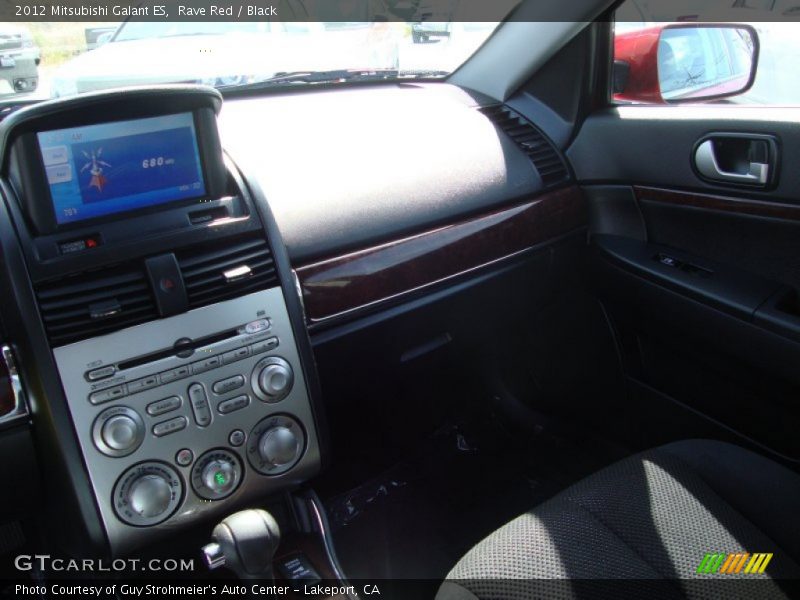 Rave Red / Black 2012 Mitsubishi Galant ES