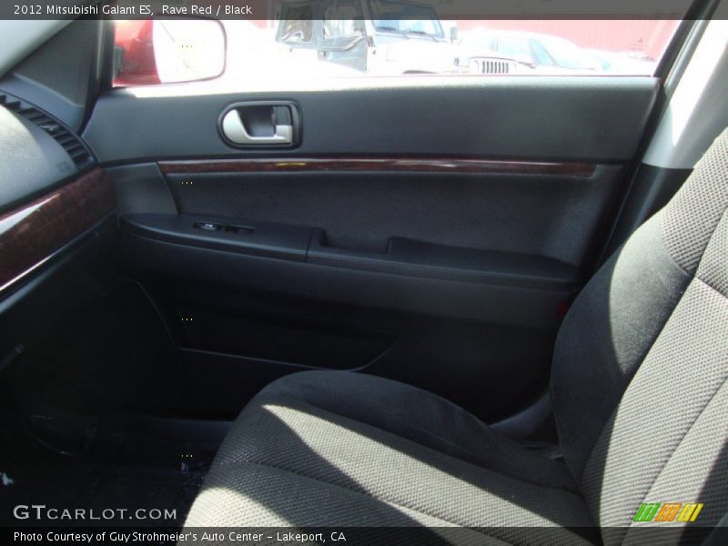 Rave Red / Black 2012 Mitsubishi Galant ES