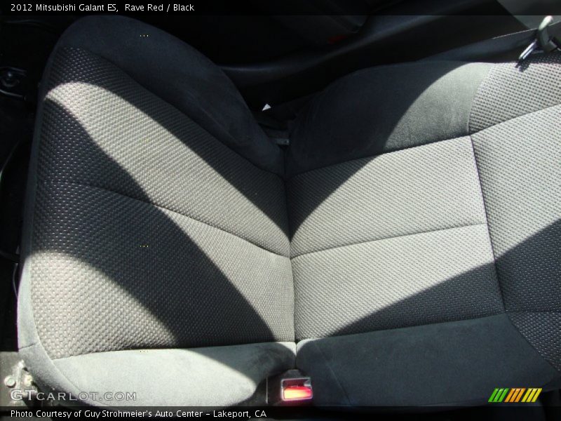 Rave Red / Black 2012 Mitsubishi Galant ES