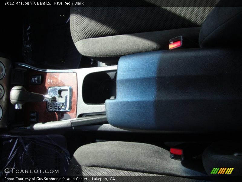 Rave Red / Black 2012 Mitsubishi Galant ES