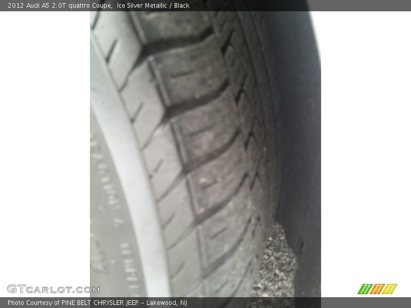 Ice Silver Metallic / Black 2012 Audi A5 2.0T quattro Coupe