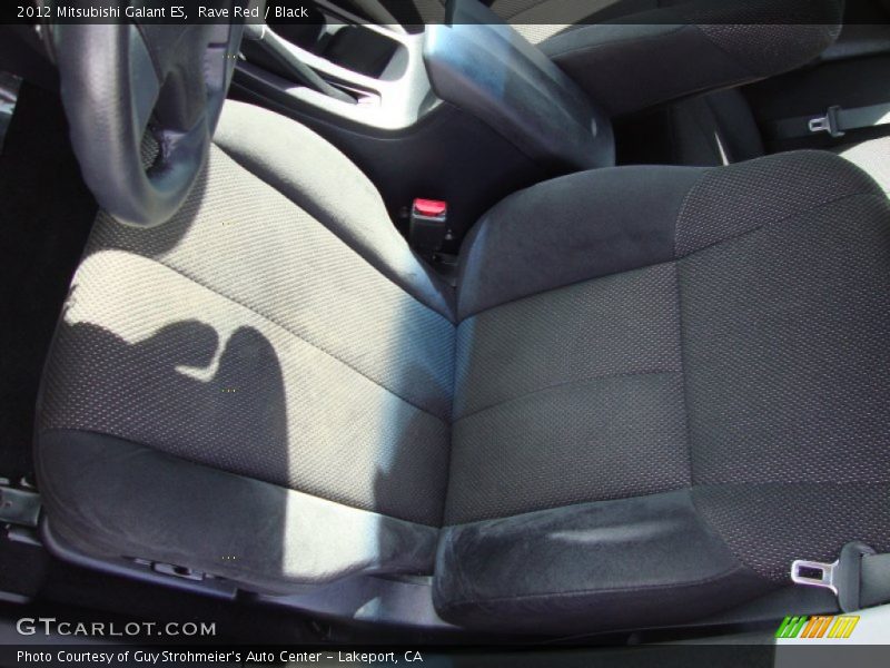 Rave Red / Black 2012 Mitsubishi Galant ES